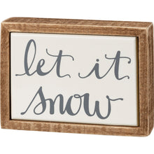 Load image into Gallery viewer, Christmas Box Sign