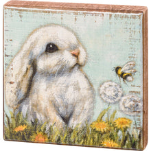 Load image into Gallery viewer, Bunny Block Sign