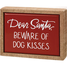 Load image into Gallery viewer, Christmas Box Sign