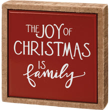 Load image into Gallery viewer, Christmas Box Sign