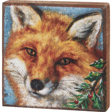 Load image into Gallery viewer, Fox Block Sign
