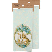 Load image into Gallery viewer, Blue Bunny Towel