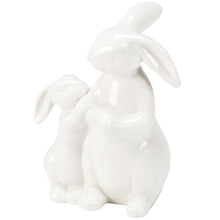Load image into Gallery viewer, Bunny Duo Figurine