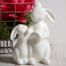 Load image into Gallery viewer, Bunny Duo Figurine