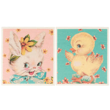 Load image into Gallery viewer, Easter Reusable Dish Cloths