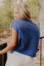 Load image into Gallery viewer, Flag Graphic Short Sleeve Sweater Top
