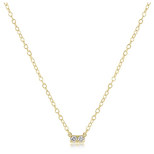 Load image into Gallery viewer, Enewton 14K Diamond Significance Bar Necklace