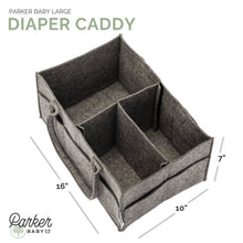 Load image into Gallery viewer, Diaper Caddy in Peppercorn