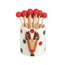 Load image into Gallery viewer, Festive Toothpick Holder
