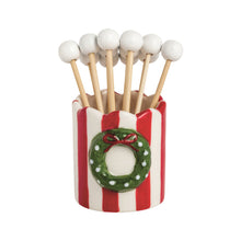 Load image into Gallery viewer, Festive Toothpick Holder