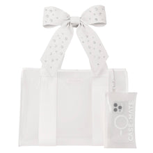 Load image into Gallery viewer, Case-Mate Ivory Pearl Bow Jelly Tote Bag