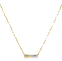 Load image into Gallery viewer, Enewton 14K Diamond Significance Bar Necklace