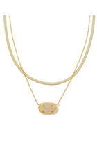 Load image into Gallery viewer, Kendra Scott Elisa Herringbone Multistrand Necklace