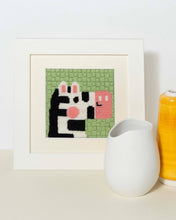 Load image into Gallery viewer, Zoe, the Zebra - Needlepoint Kit for Kids