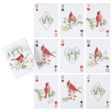 Load image into Gallery viewer, Winter Cardinals Playing Cards