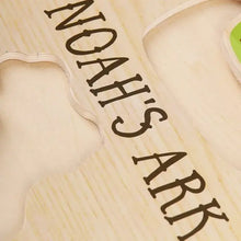 Load image into Gallery viewer, Puzzle Wood Peg Noah's Ark