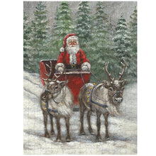 Load image into Gallery viewer, Santa On Sleigh Puzzle