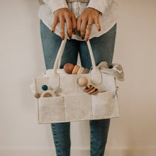 Load image into Gallery viewer, Diaper Caddy in White