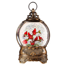 Load image into Gallery viewer, Cardinal Tree Water Globe