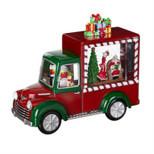 Load image into Gallery viewer, Santa Truck Water Globe