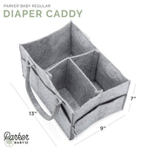 Load image into Gallery viewer, Diaper Caddy in Gray