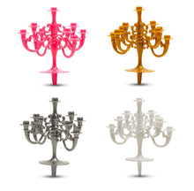 Load image into Gallery viewer, Candelabra Cake Topper