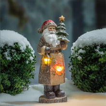 Load image into Gallery viewer, Santa Light Up Statue