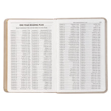 Load image into Gallery viewer, Taupe KJV Bible