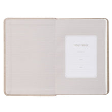 Load image into Gallery viewer, Taupe KJV Bible