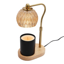 Load image into Gallery viewer, Gold Crystal Candle Warmer
