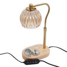 Load image into Gallery viewer, Gold Crystal Candle Warmer