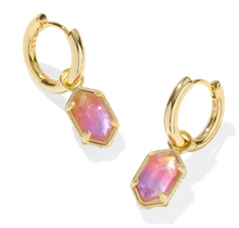 Load image into Gallery viewer, Kendra Scott Hallie Huggie Earrings