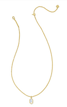 Load image into Gallery viewer, Kendra Scott Hallie Short Pendant Necklace in Gold