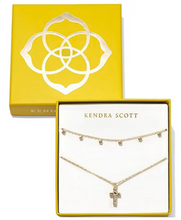 Load image into Gallery viewer, Kendra Scott Amelia Cross Necklace Gift Set