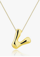 Load image into Gallery viewer, Bubble Letter Necklaces