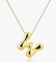 Load image into Gallery viewer, Bubble Letter Necklaces
