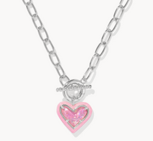 Load image into Gallery viewer, Kendra Scott Ari Heart Frame Link and Chain Necklace