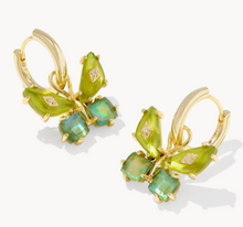 Load image into Gallery viewer, Kendra Scott Bianca Butterfly Huggie Earring