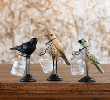 Load image into Gallery viewer, Bird Bud Vase