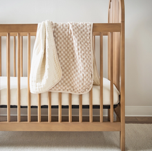 Load image into Gallery viewer, Checked Baby Blanket