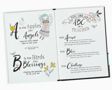 Load image into Gallery viewer, Heart of a Teacher Gift Book