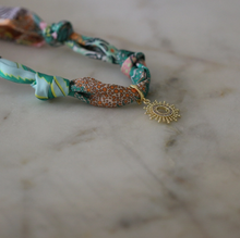 Load image into Gallery viewer, Golden Dawn Scarf Necklace