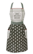 Load image into Gallery viewer, Holiday Greens Apron
