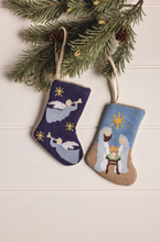 Load image into Gallery viewer, Needlepoint Stocking Ornament