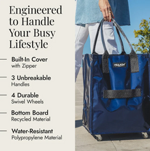 Load image into Gallery viewer, Hulken Small Rolling Tote Bag