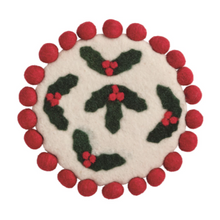 Load image into Gallery viewer, Holiday Felt Trivet