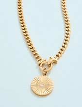 Load image into Gallery viewer, Radiant Medallion Charm Necklace