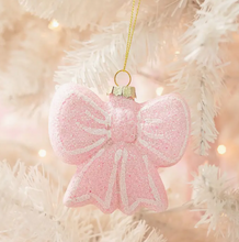 Load image into Gallery viewer, Pink Bow Ornament