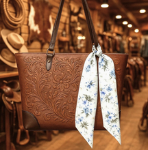 Load image into Gallery viewer, Western Floral Scarf