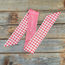 Load image into Gallery viewer, Gingham Print Scarf